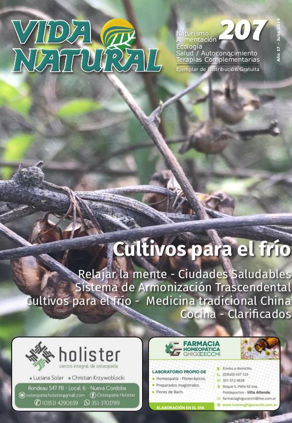 Revista Vida Natural Nro 207 - Julio 2019