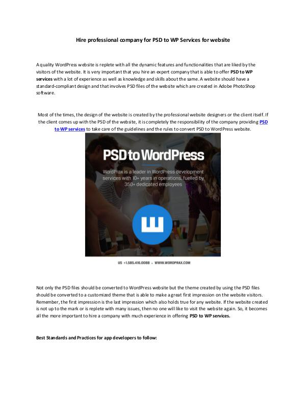 PSD to WordPress - How our WordPress web developers get it right PSD to WordPress - How our WordPress web developer