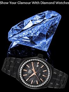 Show Your Glamour with Diamond Watches
