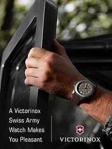 A Victorinox Swiss Army Watch Makes You Pleasant