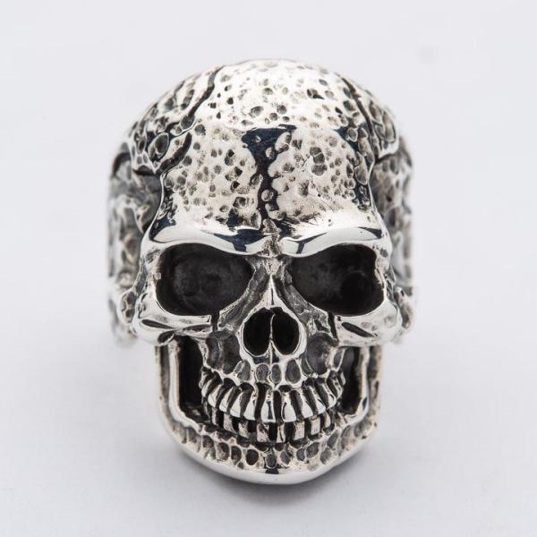 Silver Tough Skull Ring Silver Tough Skull Ring