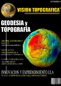 VISIÓN TOPOGRÁFICA TOPOGRAFIA Y GEODESIA. NOV 2013