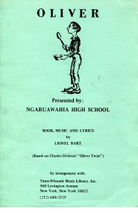 Ngaruawahia High School 1986 "Oliver"