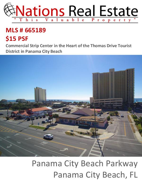 Nations Real Estate Portfolio of Properties 8721 Thomas Drive, Panama City Beach, FL