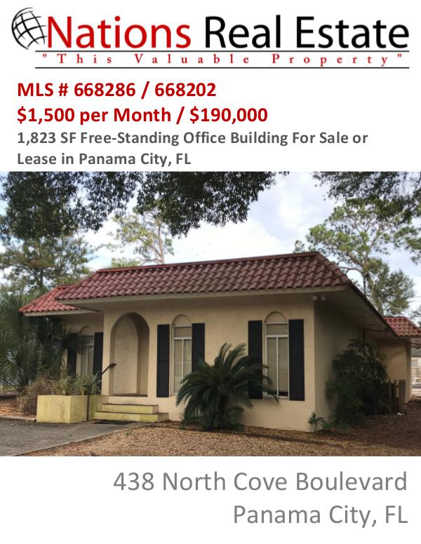 Nations Real Estate Portfolio of Properties 438 N. Cove Boulevard, Panama City, FL