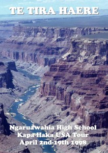 Ngaruawahia High School Yearbooks 2010-2012 Kapa Haka Tour of Western USA 1998