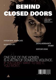 Behind Closed Doors- violence