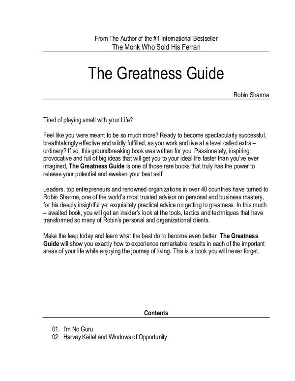 [Robin_Sharma]_The_Greatness_Guide(BookSee.org)