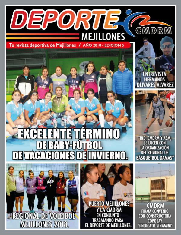 Deporte Mejillones - Edición 5 revista julio para impresion emelnor