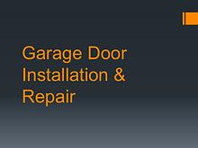 Garage Doors Repair Service