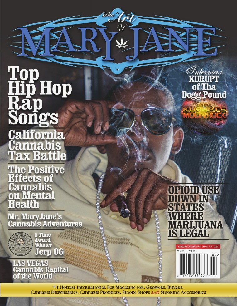 The Art of MaryJane magazine Kurupt of Tha Doggpound