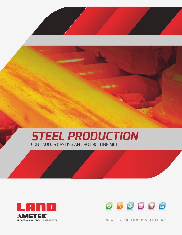 Steel Production ametek_land_continuous_caster_and_hot_rolling_mill
