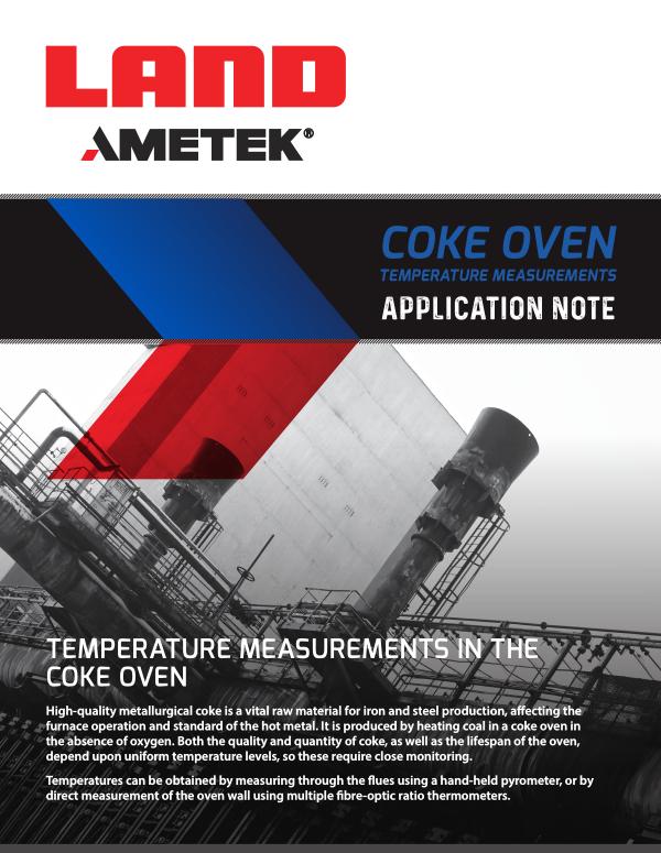 Application Note: Coke Oven Temperature Measurement AMETEK_Land_Application_Note_Coke_Oven_Temperature