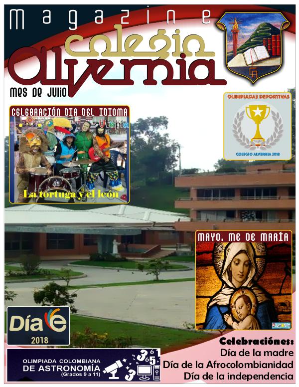 Magazin Alvernia Mes de Marzo magazine julio