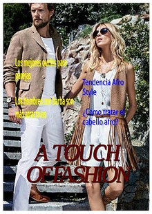 REVISTA - A TOUCH OF FASHION