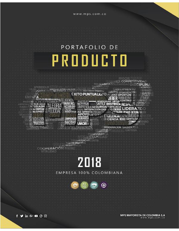 Catálogo Virtual MPS 2018 CatalogoVirtualProductos