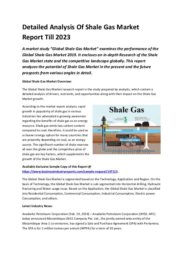 Global Shale Gas Market Report 2019-converted