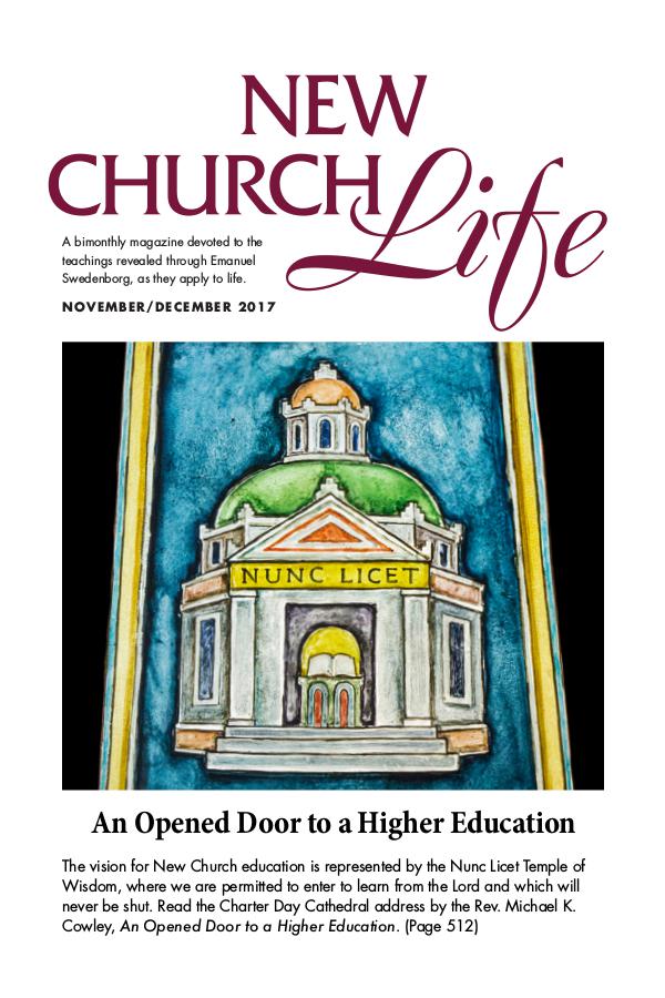 New Church Life November/December 2017