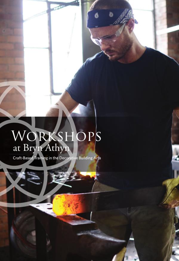 Workshops at Bryn Athyn Issue 5: 2018 Workshops