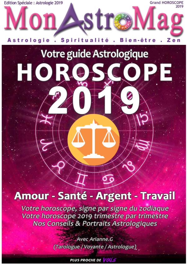 Guide Astro et Horoscope 2019 - MonAstroMag BALANCE - Grand Horoscope 2019