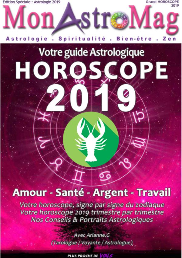 Guide Astro et Horoscope 2019 - MonAstroMag CANCER - Grand Horoscope 2019