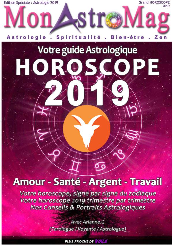 Guide Astro et Horoscope 2019 - MonAstroMag CAPRICORNE - Grand Horoscope 2019