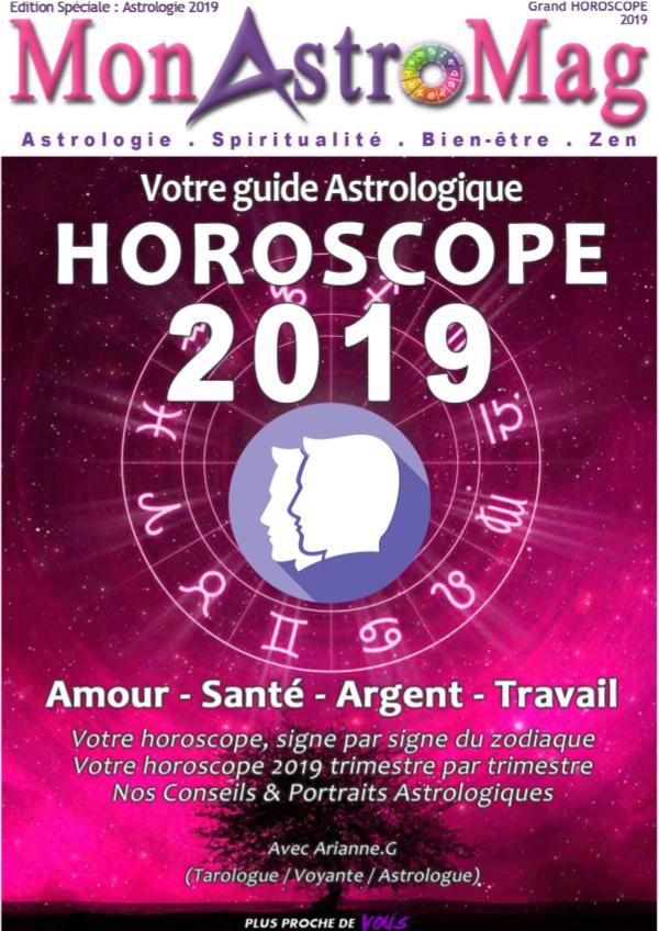 Guide Astro et Horoscope 2019 - MonAstroMag GEMEAUX- Grand Horoscope 2019