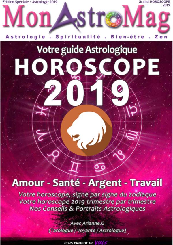 Guide Astro et Horoscope 2019 - MonAstroMag LION - Grand Horoscope 2019