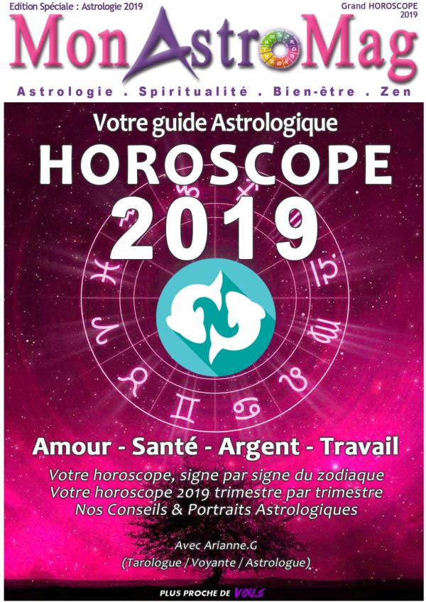 Guide Astro et Horoscope 2019 - MonAstroMag POISSON - Grand Horoscope 2019