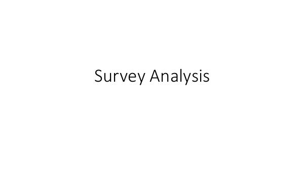 Survey analysis Presentation 7 (1)