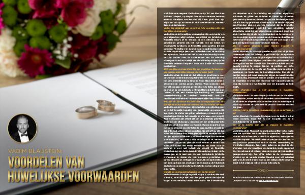 Vadim Blaustein: Waarom huwelijkse voorwaarden Dutch
