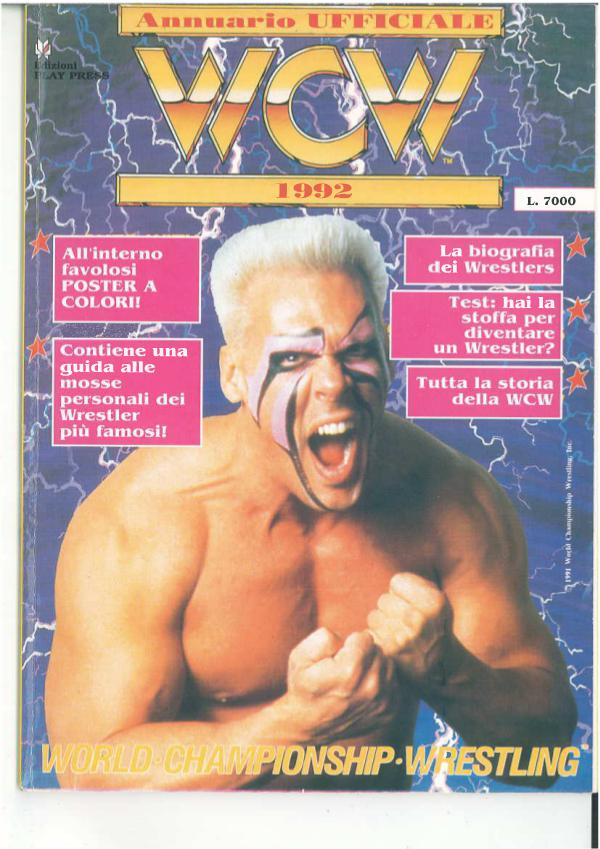 WCW Annuario Italiano 1992 WCW Annuario Ufficiale Italiano 1992