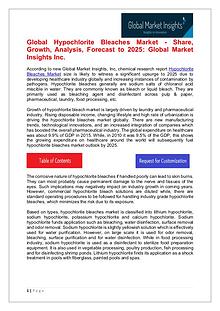 Hypochlorite Bleaches Market - Share, Growth, Analysis