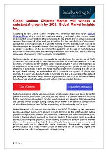 Sodium Chlorate Market will witness a substantial growth by 2025