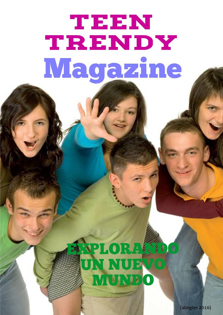 Mi primera revista Teen Trendy Magacine