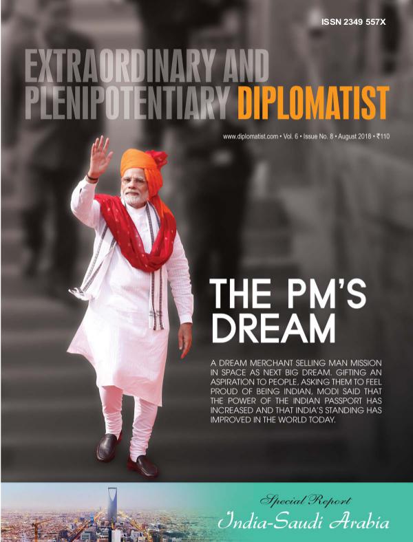 Diplomatist Magazine Diplomatist August 2018