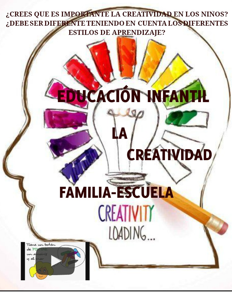 ¿Crees qué es importante la creatividad en los niños? 1