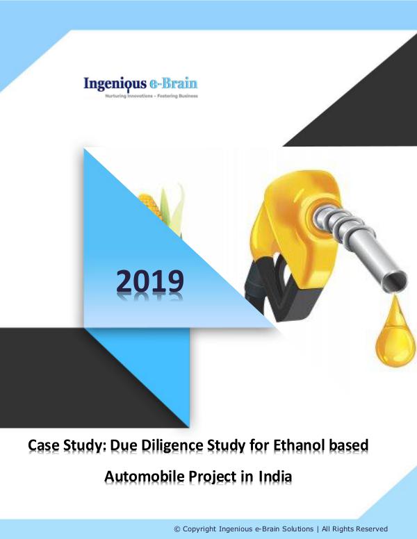 Ethanol based Automobile Project in India:Due Diligence Due Diligence Study for Ethanol based Automobile P