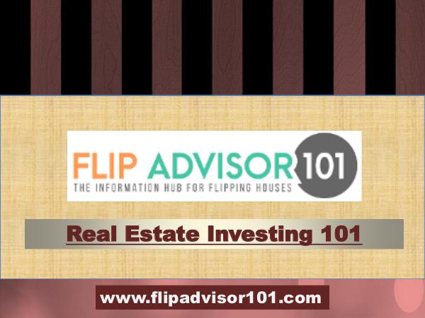 Flipping houses for a living Real Estate Investing 101