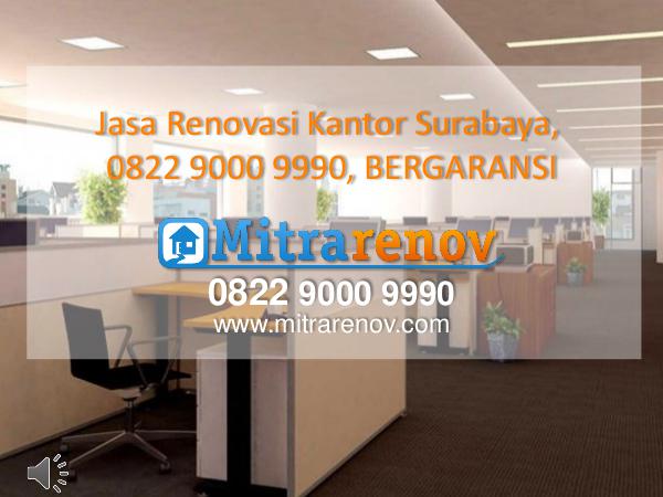 Jasa Renovasi Kantor Surabaya, 0822 9000 9990, BER