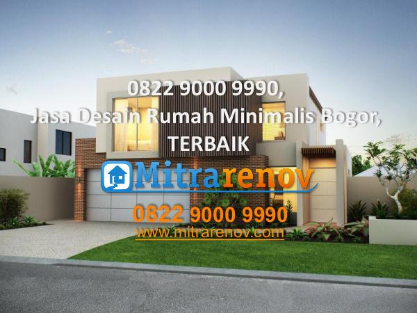 0822 9000 9990, Jasa Desain Rumah Minimalis Bogor,
