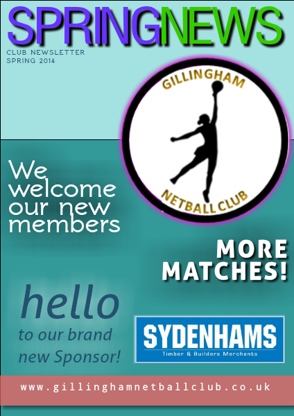 Gillingham Netball Club Spring 2014