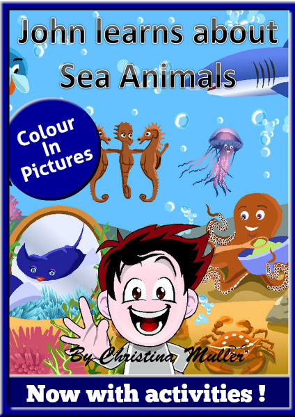 Aunt Christa's Children Stories John learns about Sea Animals