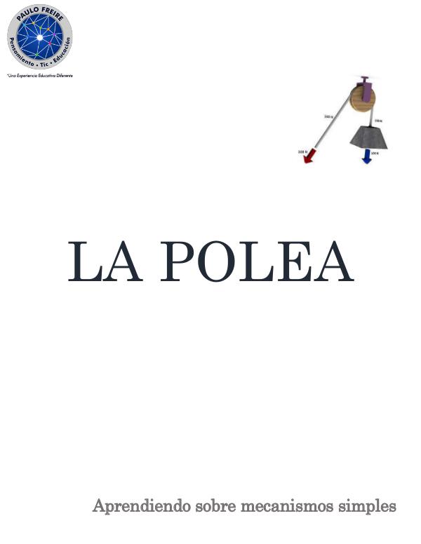 La polea LA POLEA - Introducción y objetivos