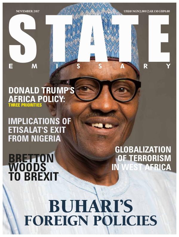 State Emissary, November 2017. Issue 1 2017 Edition