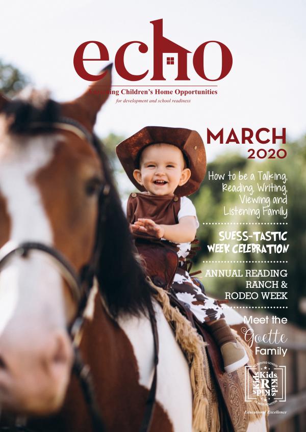 ECHO March 2020 20KRK017 March Newsletter