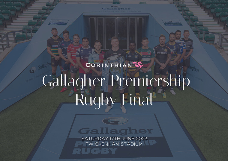 Rugby Events - Corporate Hospitality Gallagher Premiership Rugby Final Restaurant