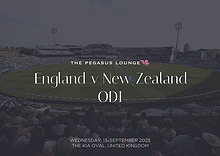 Oval: Eng v NZ ODI | Pegasus Lounge