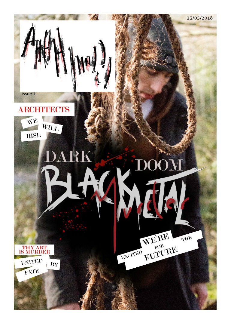 AHHHH ISSUE 1 - BLACK METAL MURDER 1