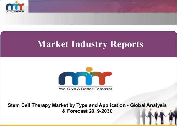 Stem Cell Therapy Market by Type (Allogeneic, Autologous) Stem Cell Therapy